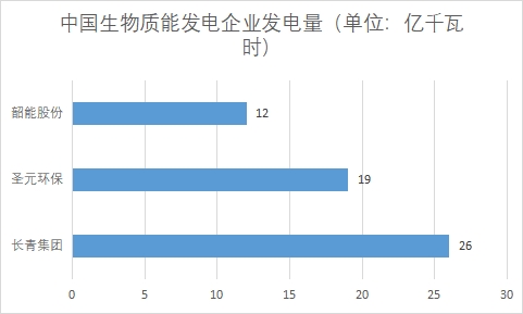 中國生物質能發電行業競爭格局及重點企業調查